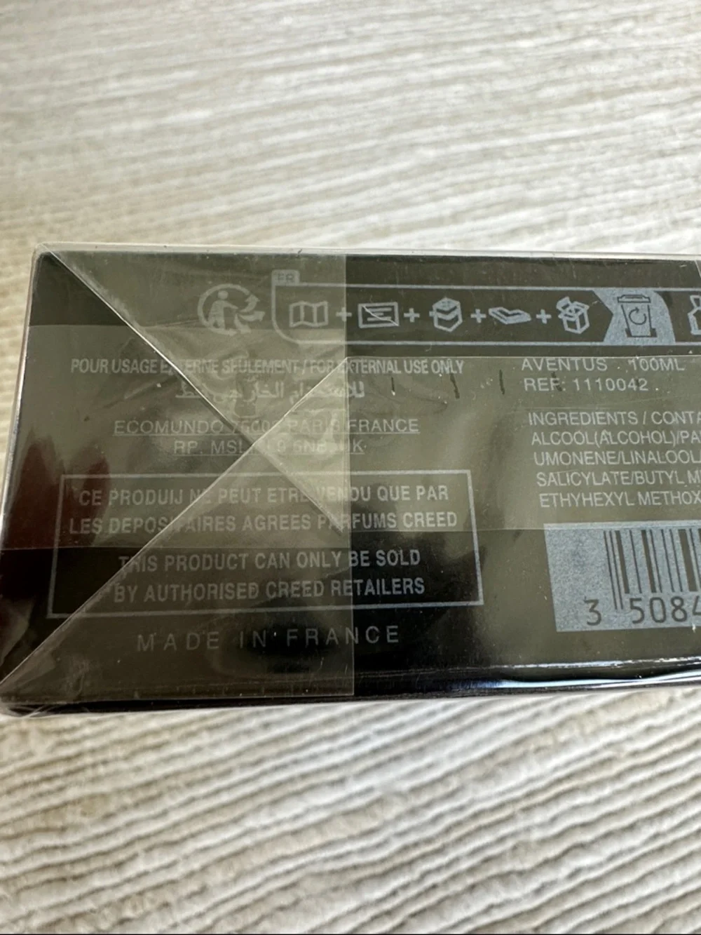 Creed Aventus Black & Silver Box-Perfume for Men. Best seller. New in cellophane - Picture 5 of 8